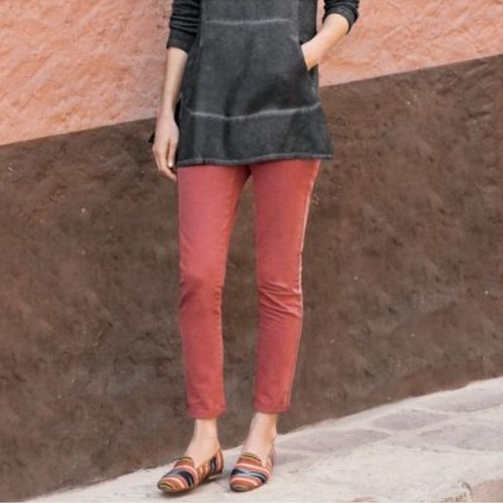 Soft Surroundings PXL Petite Coral Pull On Stretch Pants - Picture 3 of 10